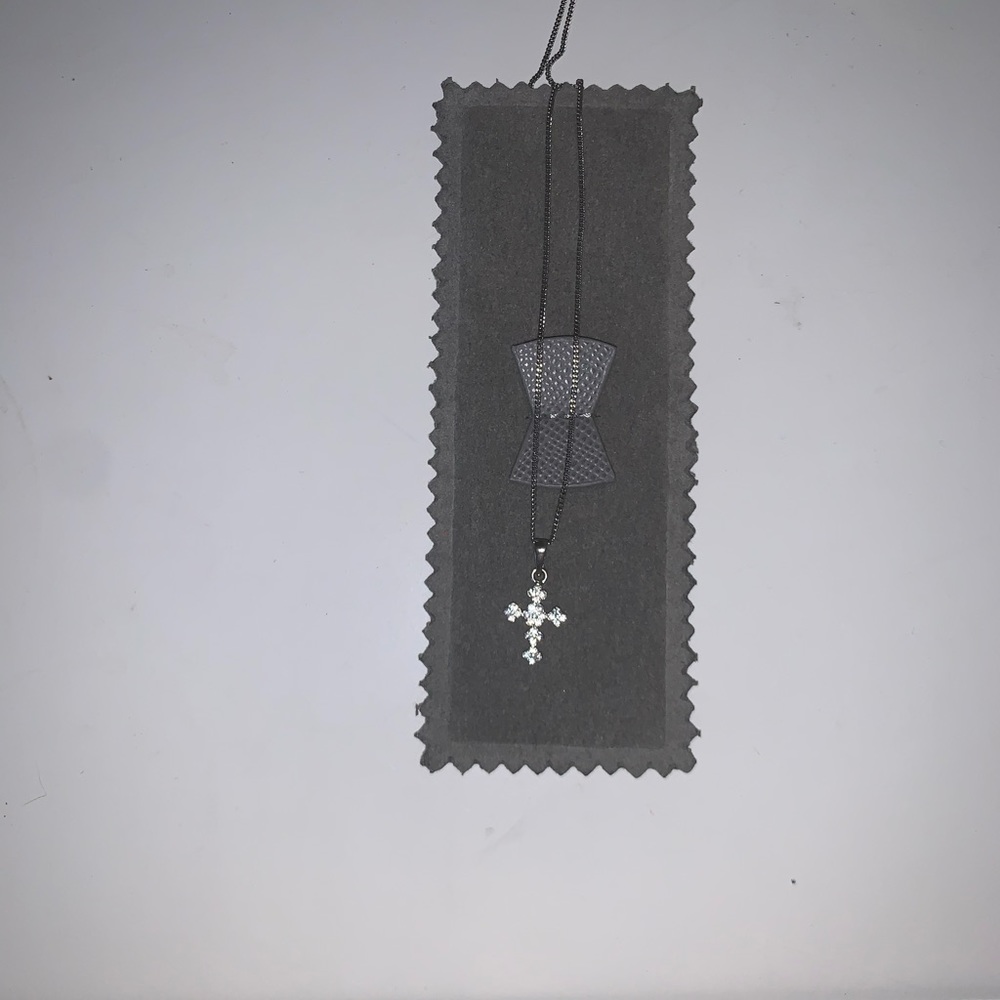 Silver Cross Necklace